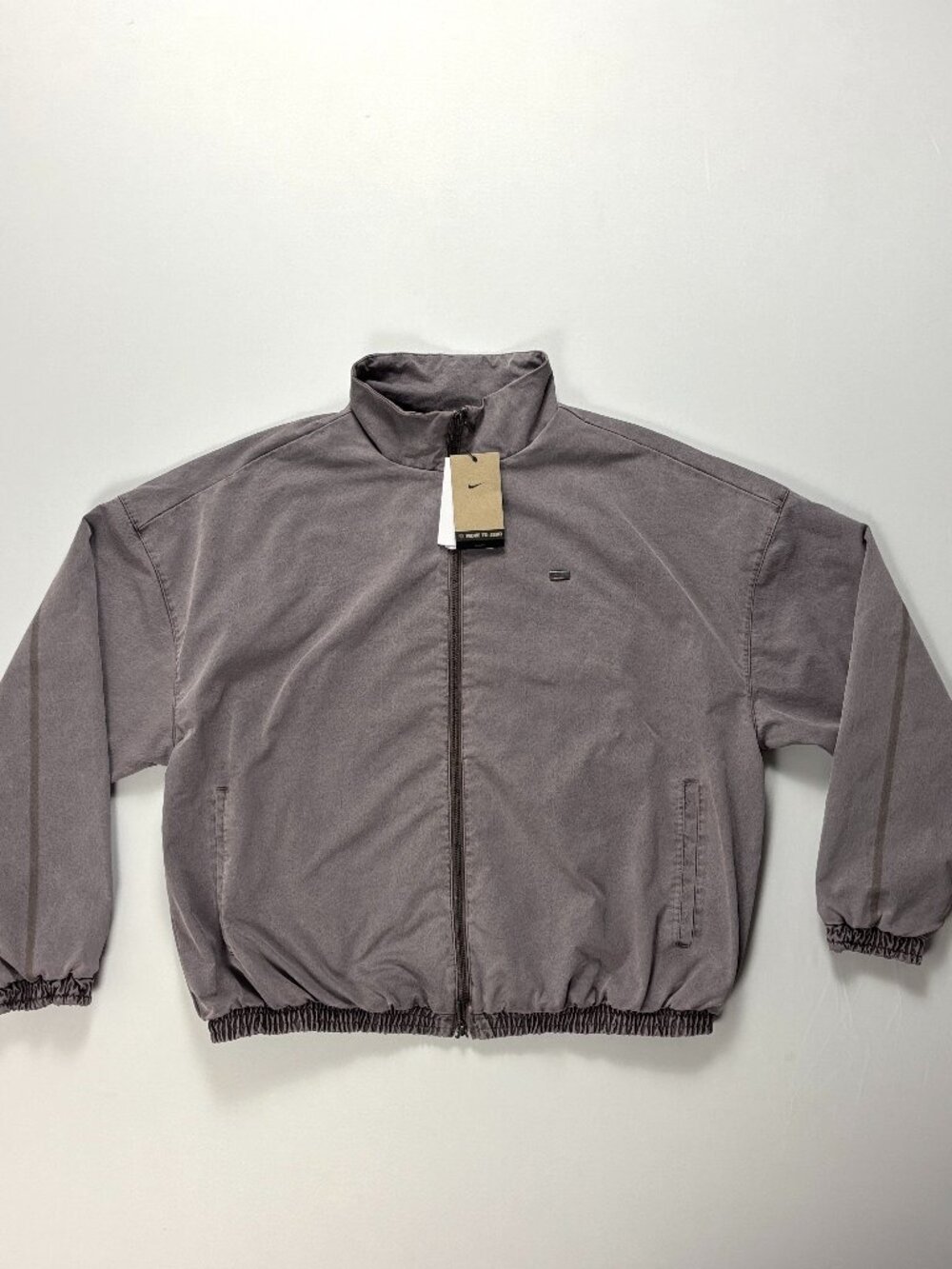 Book Men's Nike DriFit Woven Game Jacket Size L NWT Devin Booker Tattoo Full Zip